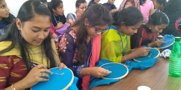 One day workshop on “Aari Embroidery” 