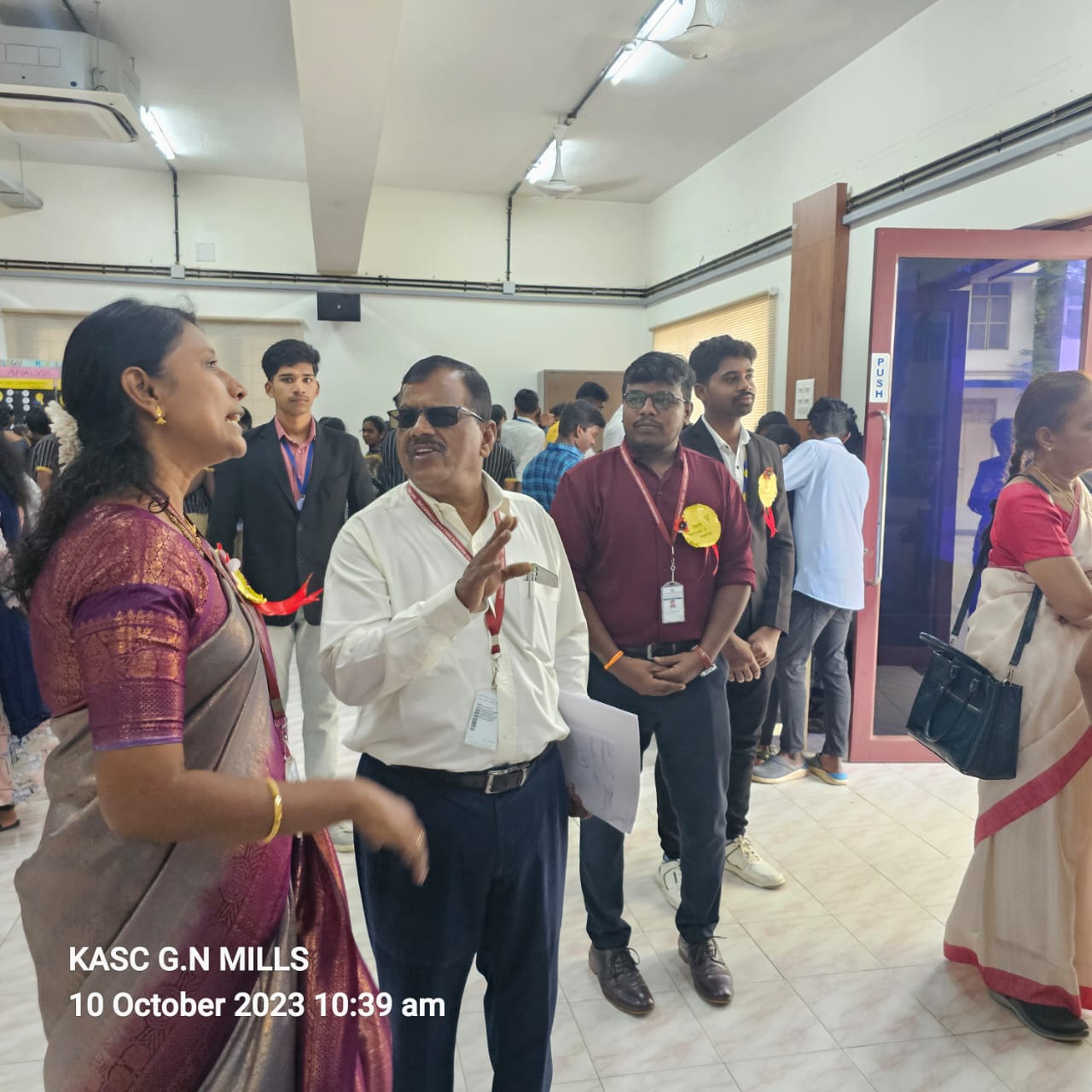 PRINCIPAL VISIT TO PSYCHOLOGY EXHIBITION