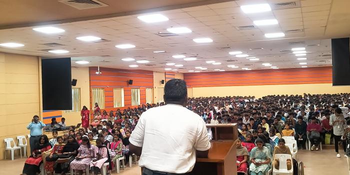 Commerce AF  Canara Bank Awareness Programme    Hod Speech