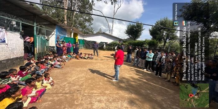"Extension Activity and Digital Literacy Awareness Programme" on 25.07.2026 (Saturday) afternoon  @ Allada Valley Estate Creche, Coonoor 
