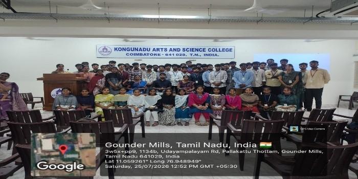 School of Computer Science organized a "Future ready : Automating your Field, Acing your Dream Job & Building a Portfolio that Speaks for you" on  25.07.2026 @ Conference Hall