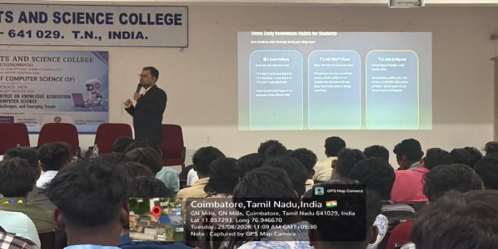 Department of Computer Science (SF) and KASC IIC jointly organized a One day workshop Innovation, Inclusion, and Resilience  on 25.08.2026 @ Conference Hall 