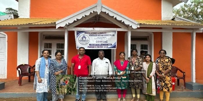 Department of Computer Science (SF) organized "Extension Activity and Awareness Program on Digital Literacy at Sarguru School"  on 25.07.2026  @ Coonoor