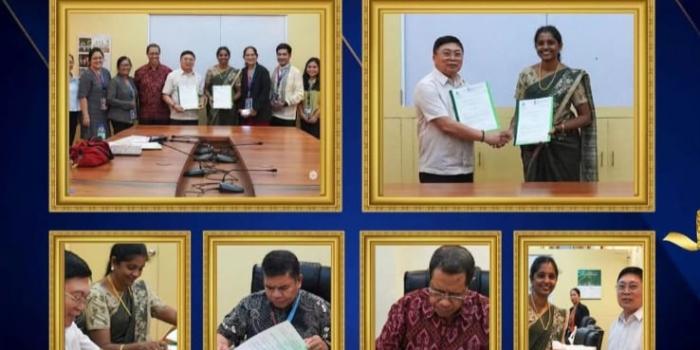 PHILLIPINES,  DIVINE WORD OF CALAPAN கல்லூரியுடன் இணைந்து புரிந்துணர்வு ஒப்பந்தம் கையெழுத்திடப்பட்டது. 