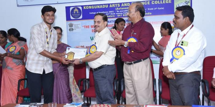 Best oral presentation certificate during the symposium