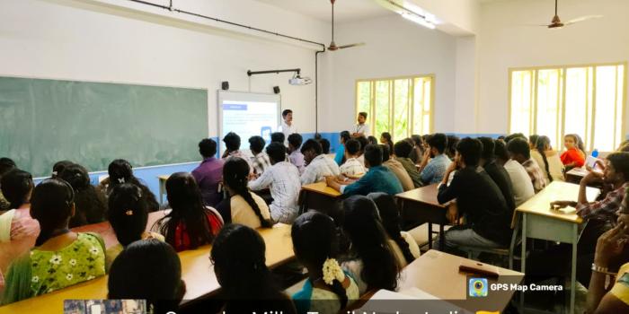 The Department of Information Technology conducted  Awareness Program on “WINDOWS AND AI FEATURES SCOPE” held on 29/09/2025 at C43 at KASC campus. Chief Guest -  Mr.Ashok kumar, Chief Technical Support, Ultron Computers Coimbatore.