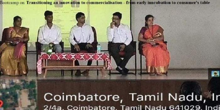 Transitoning an innovation to commercialisation - from early incubation to consumer's table