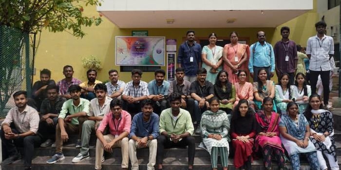 Bharathiar University visit