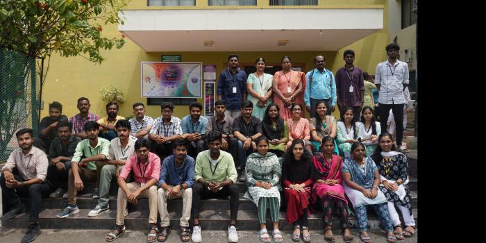 Bharathiar University visit