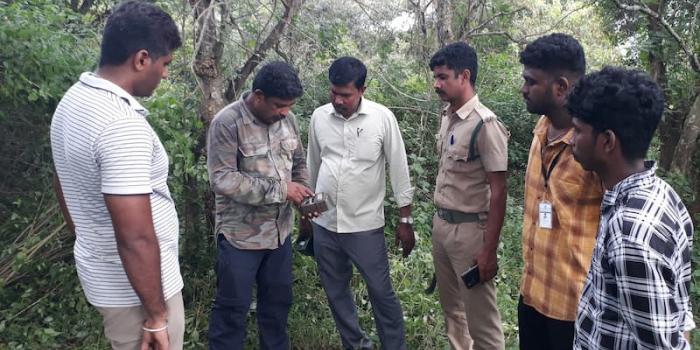 Deploying Camera traps in the forests