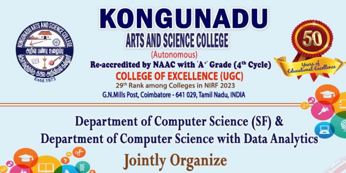 Department of Computer Science (SF) & Department of Computer Science with Data Analytics has organized A Seminar on Career Development and Personal Branding on 07/08/2023 (Monday) between 02.30 PM to 04:30 PM, at Conference Hall. The lecture in this Seminar was given by Mr.Dinah, Academic Head, Bluekode Academy, Coimbatore and Mr.Senthil, Business Head, Bluekode Academy, Coimbatore.
