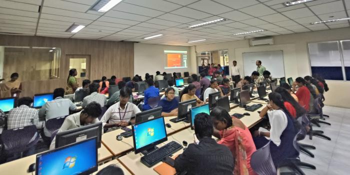 Department of Computer Science (SF) organized a One Day Workshop on Practicing Python Language on 13.10.2023