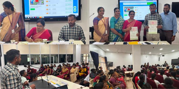 தமிழ்த்துறையானது  ( முதுகலைத் தமிழ் இலக்கியம் ) யாக்கை மரபு அறக்கட்டளை உடன் இணைந்து 07.07.2026 அன்று  ஒரு புரிந்துணர்வு ஒப்பந்தம் கையெழுத்திட்டது 