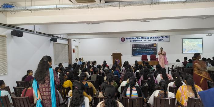 The Department of Information Technology organized the seminar on the topic “Machine Learning and Deep Learning : The Future of Intelligence System” on 28/07/2025 in Conference Hall at KASC campus.  Chief Guest - Dr.M.Nandhini, Assistant Professor (Level – II), Department of Computer Science, [On Deputation Government Arts and Science College for Women, Puliakulam, Coimbatore