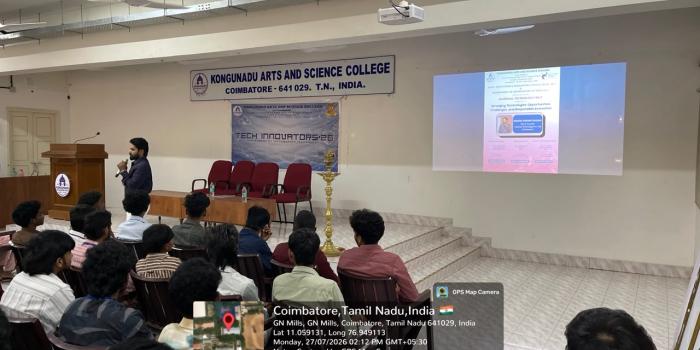 IIC & IT Dept.  Jointly Organized Seminar Photos 