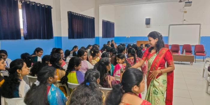 The Department of Information Technology conducted a Soft Skill Training Program - “The Skill That Gets You Hired” on 18 December 2025 at 11.00 a.m. in G5 Hall, KASC Campus. Chief Guest - Mrs. Kirthiga Prakash, Counselling Psychologist, CEO (Brainetic solution)  Coimbatore