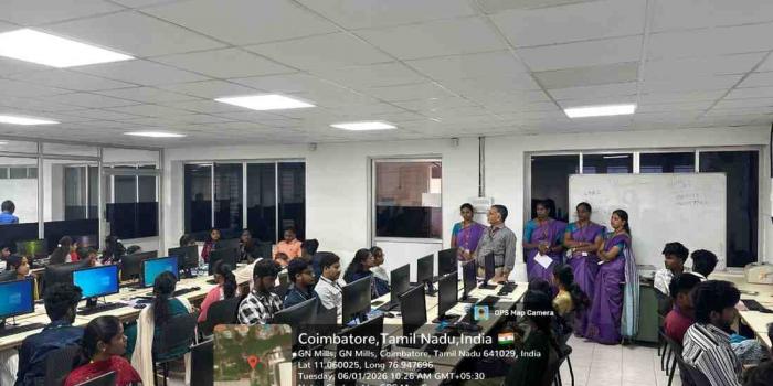 Special Address by Mr.B.Manogaran,Hod-CS[PG] for Workshop conducted by CS-SF