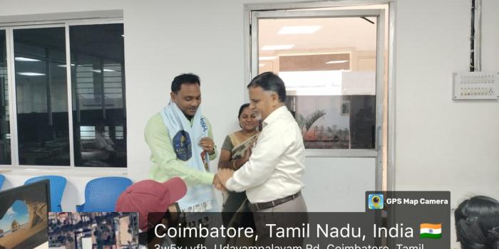 Honoring our Chief Guest