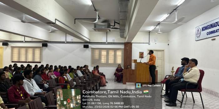 Presidential Address by Head of the Department