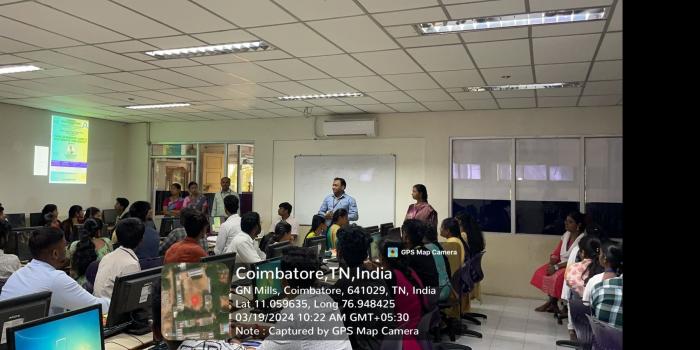 The Department of Computer Science [SF] and NDLI club jointly organized a workshop on “Hands on Workshop: Learn to Build Websites from Scratch” using NDLI Resources on 19.03.2024 at 10.00 am to 01.00 pm.