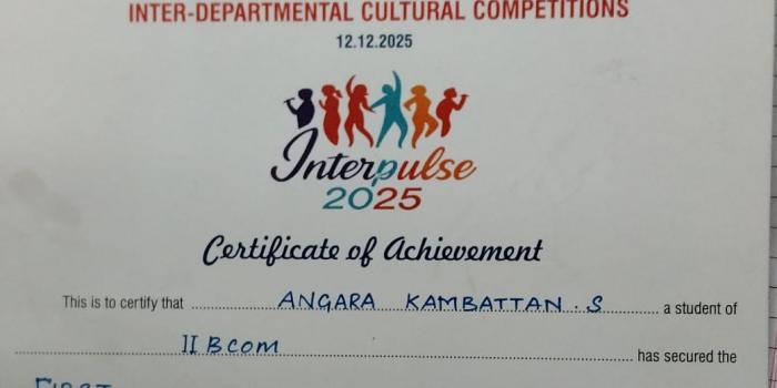  I prize in solo folk dance